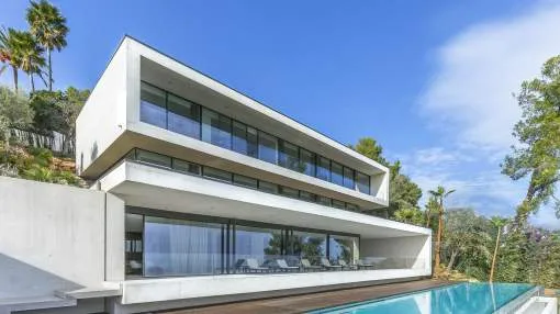 Spectacular villa with views in Son Vida for sale